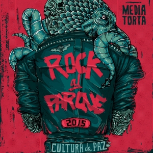 Pieza Gráfica de afiche de Rock al Parque 2015