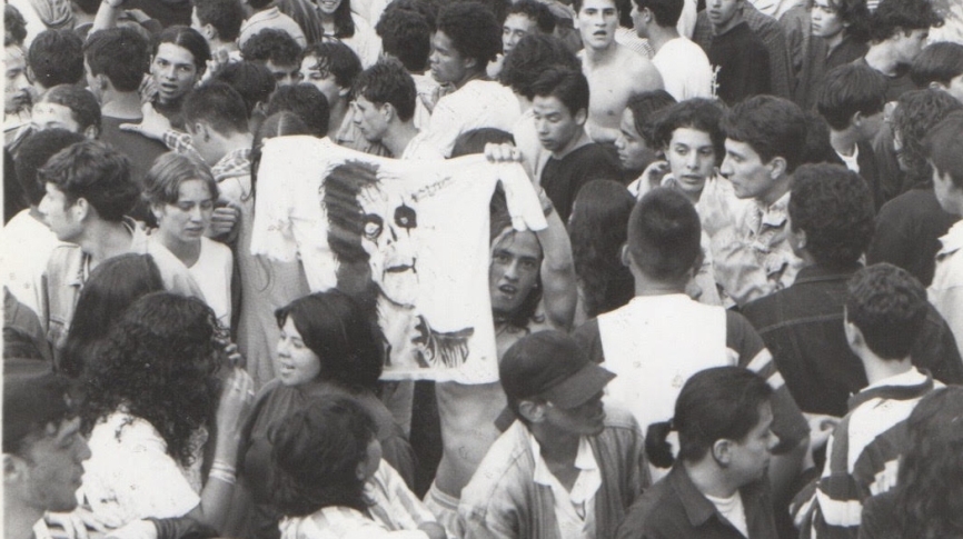 Fotografía de Rock al Parque 1995