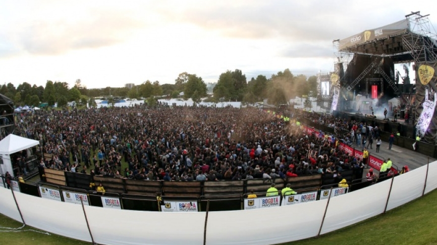 Fotografía de público Rock al Parque