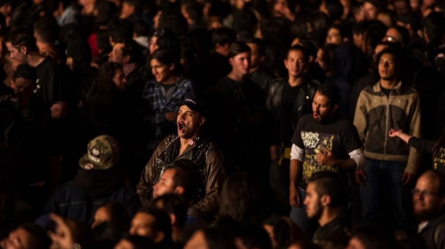 Fotografía de público Rock al Parque