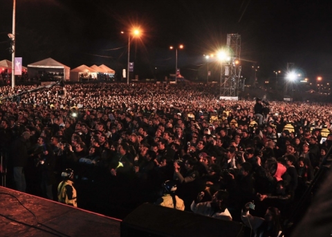 Fotografía de público Rock al Parque