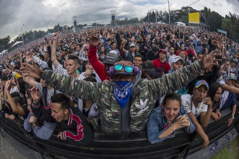 Fotografía de Público en Festivales al Parque