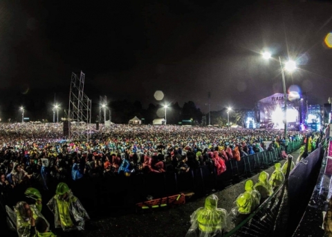 Fotografía de público Rock al Parque 2019