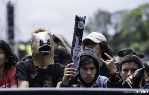 Fotografía de público Rock al Parque