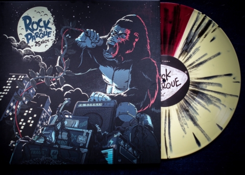 Pieza Gráfica Vinilo Rock al Parque