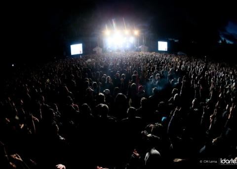 Fotografía de público más de 200 mil personas en Rock al Parque