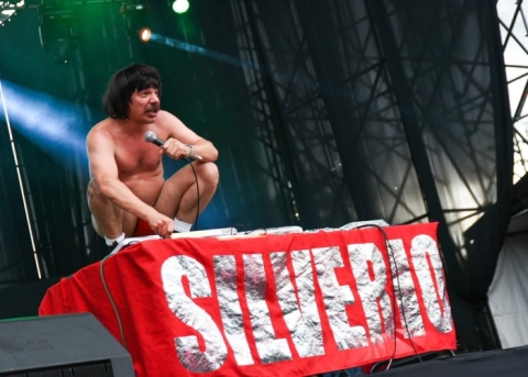 Fotografía de Silverio en el escenario